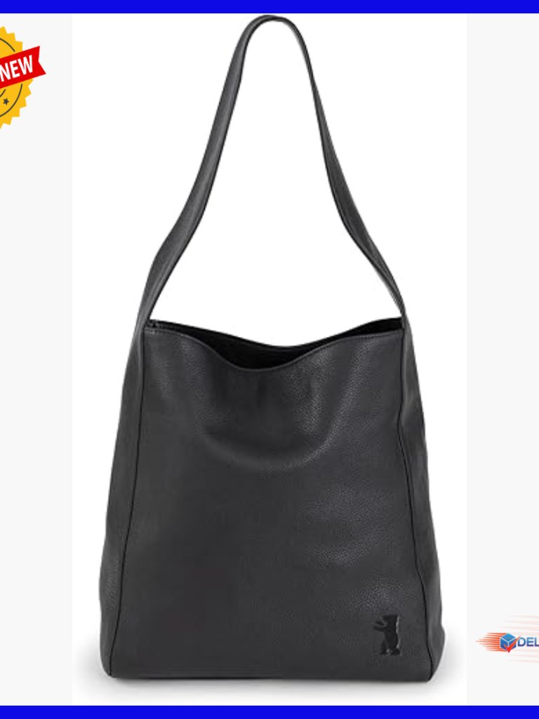 Premium Leather Hobo Tote Shoulder Bag For Women Spacious Everyday Use